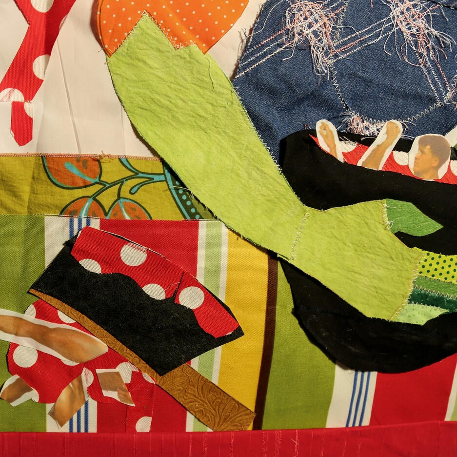 Ways To Pls A Lady, April 2025, Textile Collage