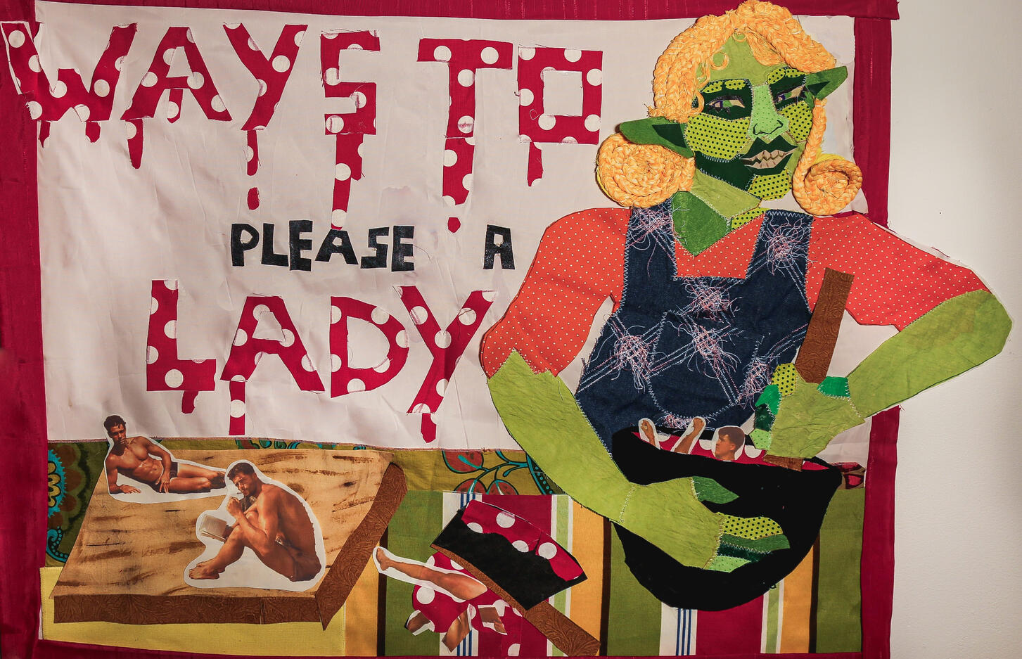 April 2025, Textile Collage