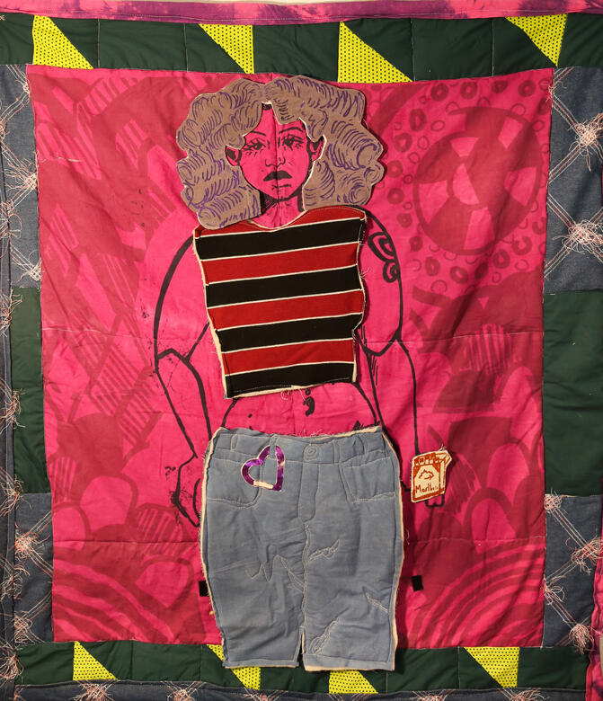 May 2025, Textiles, Foils, Silk Screen Print