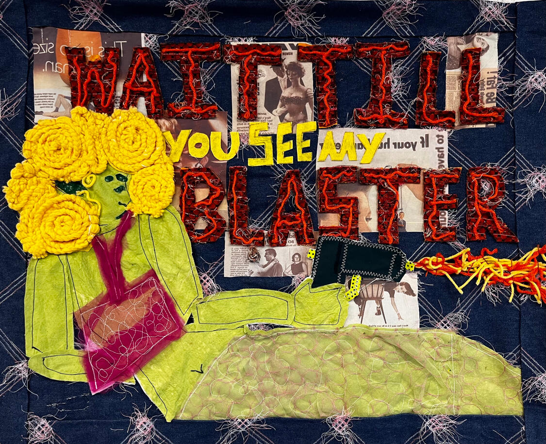March 2025, Textile Collage