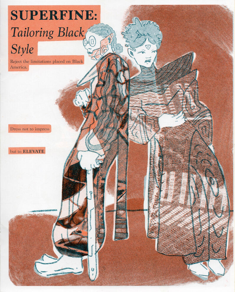 _SLEEK_, October 2025, Textiles, Risograph