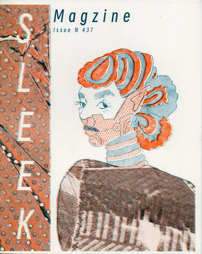 _SLEEK_, October 2025, Textiles, Risograph